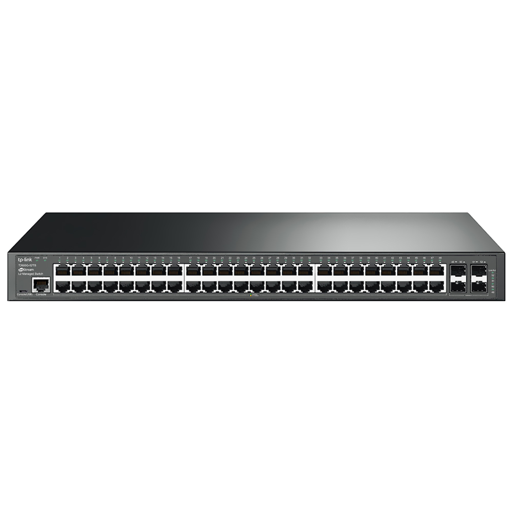 Hub Switch Tp-link TL-SG3452 (T2600G-52TS) 4SFP Jetstream 48 Portas - 10/100/1000Mbps