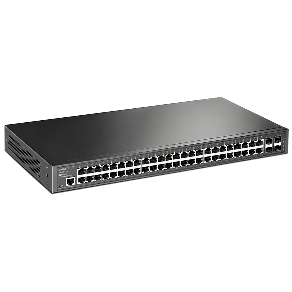 Hub Switch Tp-link TL-SG3452 (T2600G-52TS) 4SFP Jetstream 48 Portas - 10/100/1000Mbps