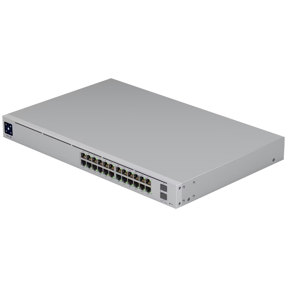 Hub Switch Ubnt USW-PRO-24-POE Unifi Switch Gigabit 24 Portas / 2SFP+ 400W