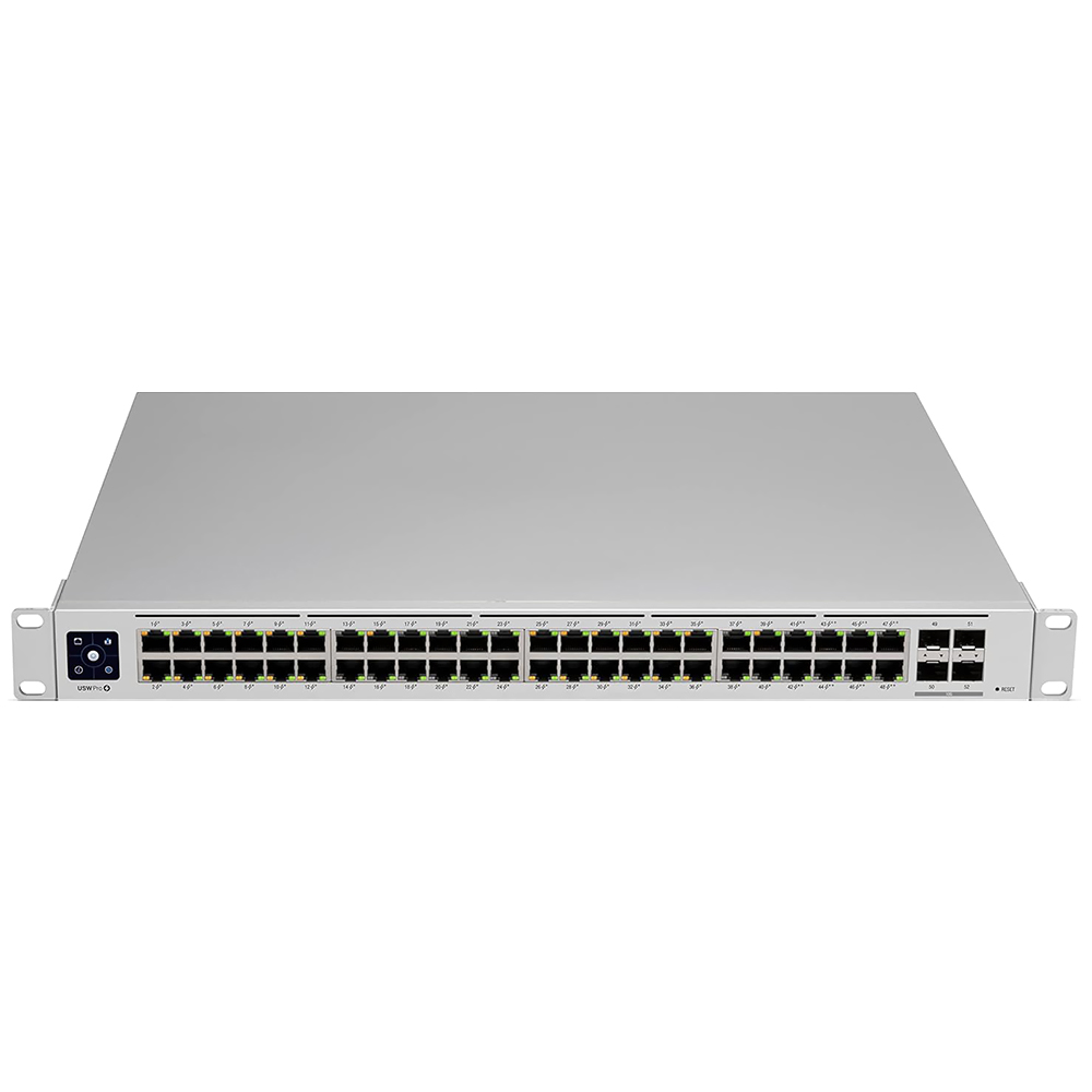Hub Switch Ubnt USW-PRO-48-BR Unifi 48 Portas / Gigabit 4P / 10G / SFP+