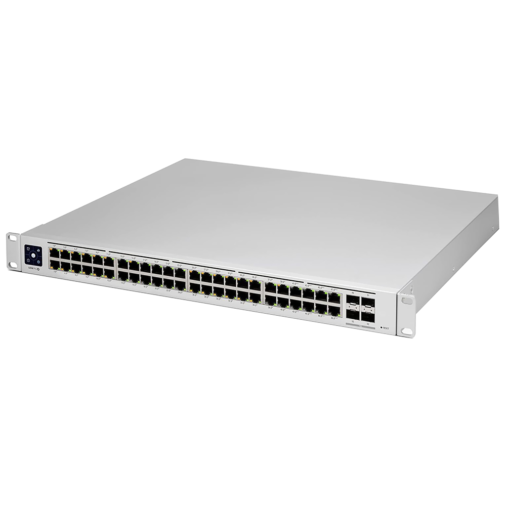 Hub Switch Ubnt USW-PRO-48-BR Unifi 48 Portas / Gigabit 4P / 10G / SFP+