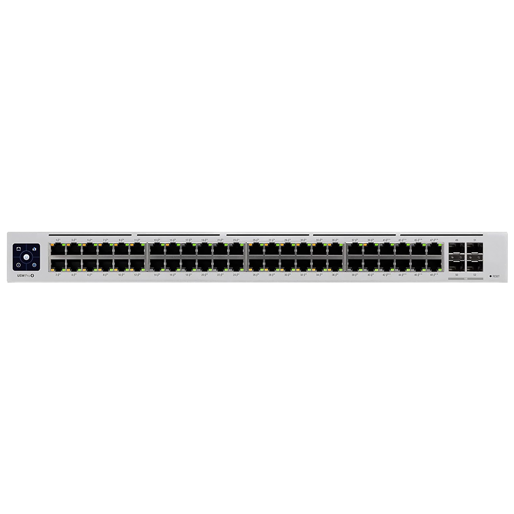 Hub Switch Ubnt USW-PRO-48-BR Unifi 48 Portas / Gigabit 4P / 10G / SFP+