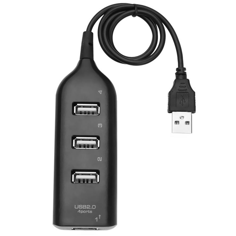 Hub USB 2.0 HI-SPEED BSK-108 4 Portas - Preto