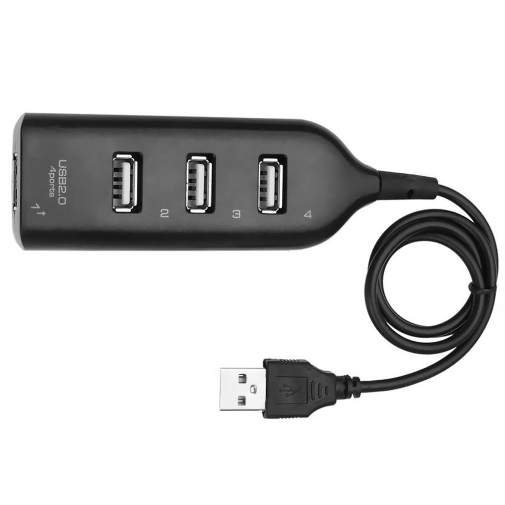 Hub USB 2.0 HI-SPEED BSK-108 4 Portas - Preto