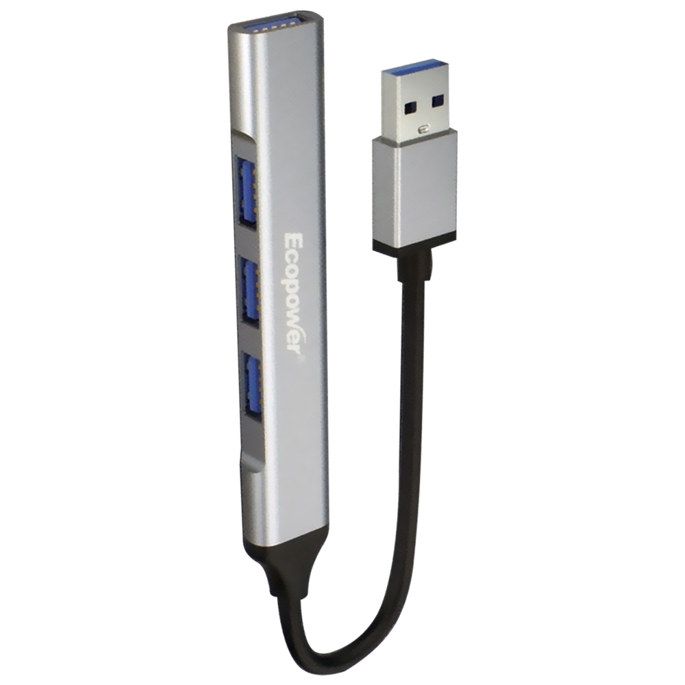 Hub USB EcoPower EP-R010 4 Portas - Cinza