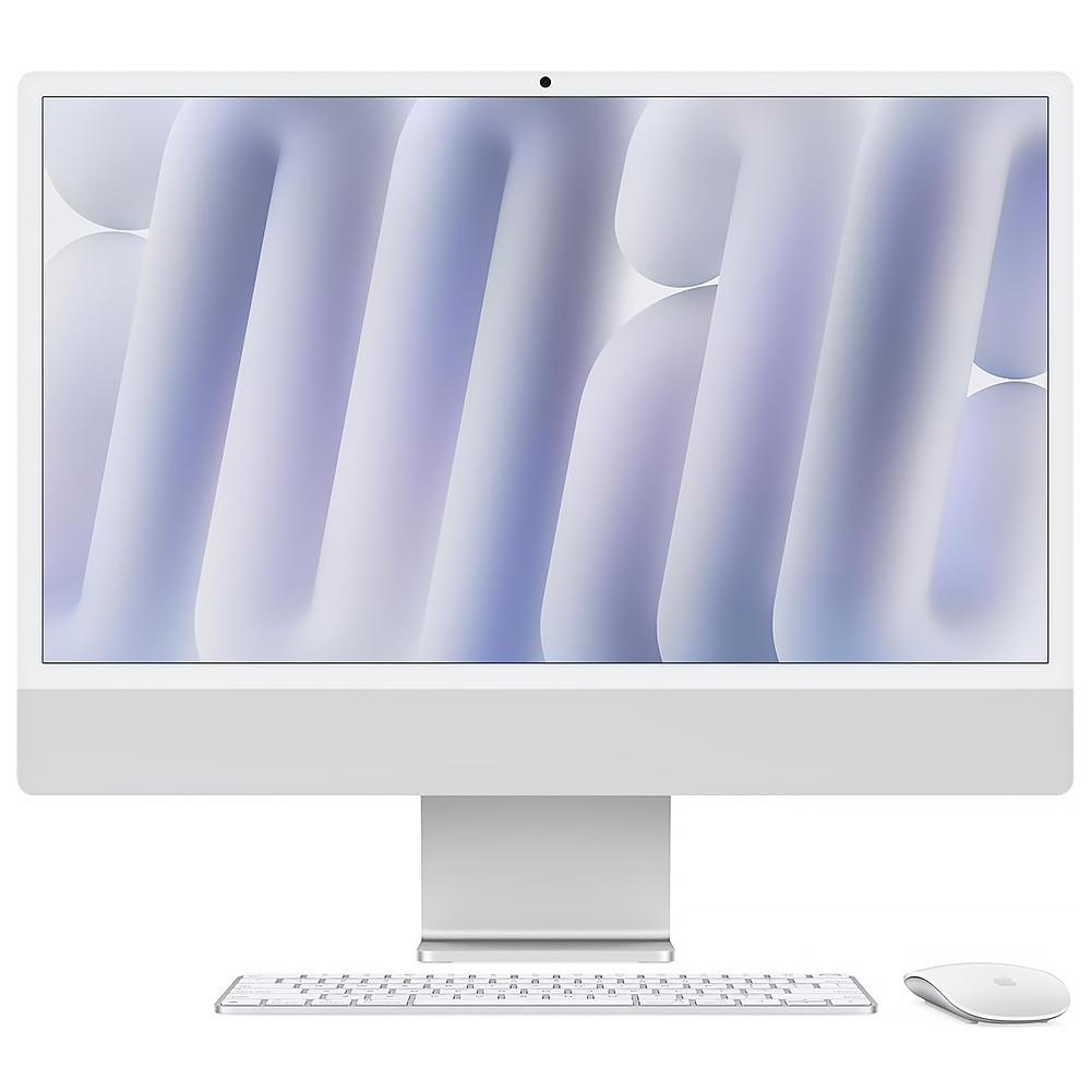 Apple iMac MWUV3LL/A M4 Tela 24.4" / 16GB de RAM / 512GB SSD - Silver
