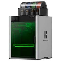 Impressora 3D Bambu Lab H2S LV PF003-S+SA007 Laser Combo AMS 2 Pro Multi Color / 220V - Cinza