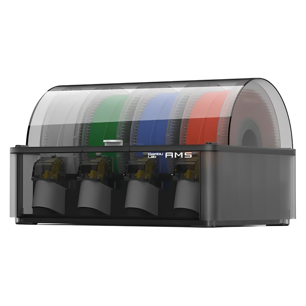 Impressora 3D Bambu Lab PF001-U+SA001 P1S Combo AMS / Bivolt - Cinza