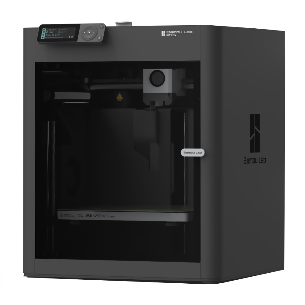 Impressora 3D Bambu Lab PF001-U+SA001 P1S Combo AMS / Bivolt - Cinza