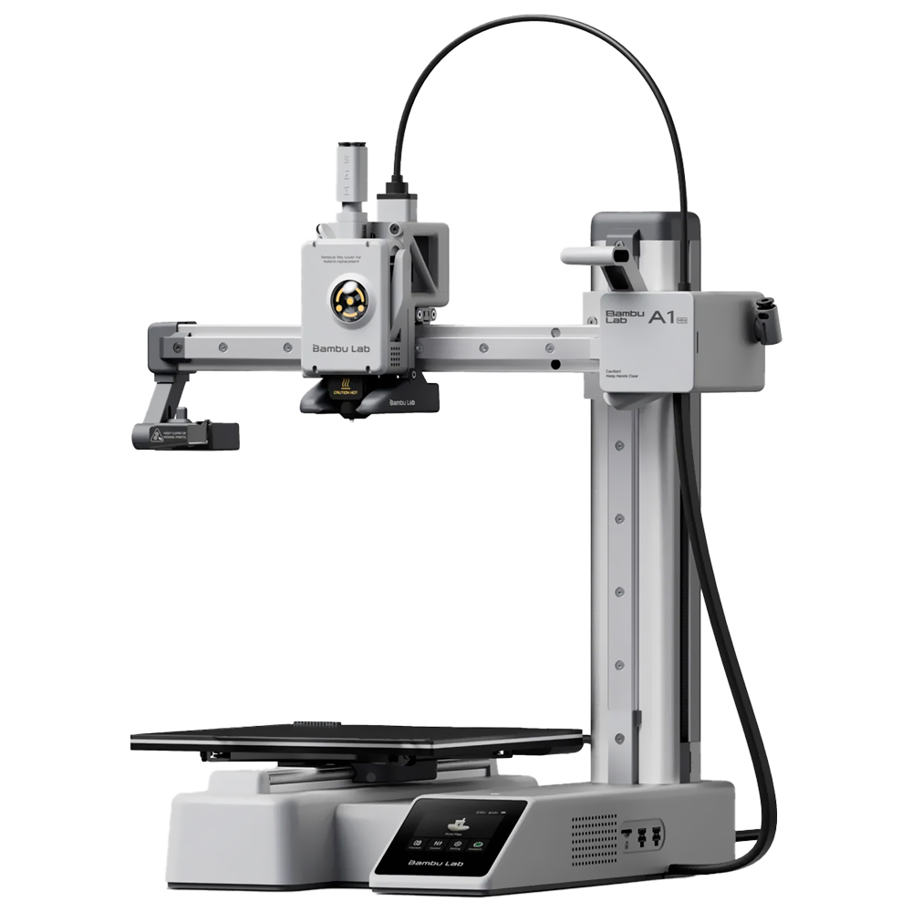 Impressora 3D Bambu Lab PF002-M+SA005 A1 Mini Combo AMS Lite / Bivolt - Cinza