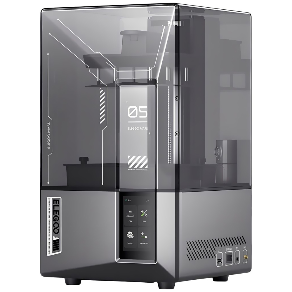 Impressora 3D Elegoo Mars 5 Ultra 9K 120MM / Bivolt - Cinza