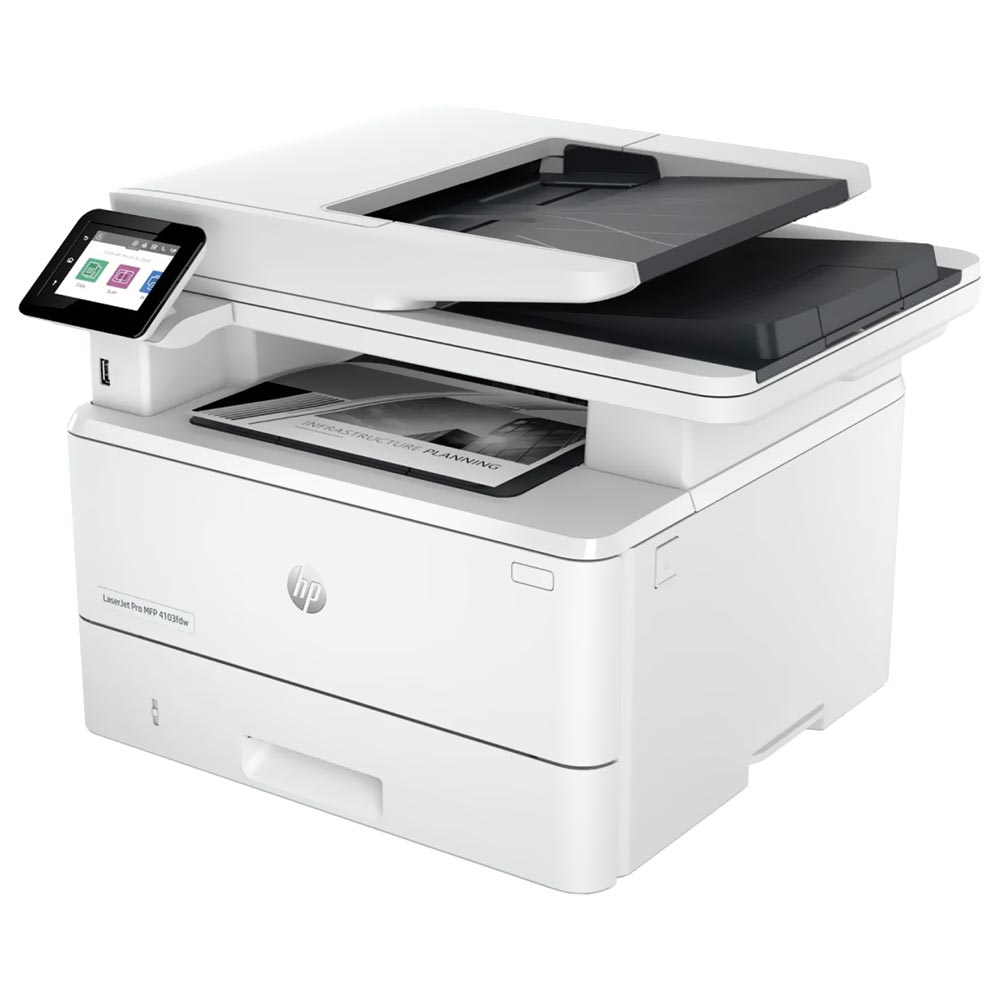 Impressora HP Laserjet Pro 4103FDW Wifi / 220V - Branco