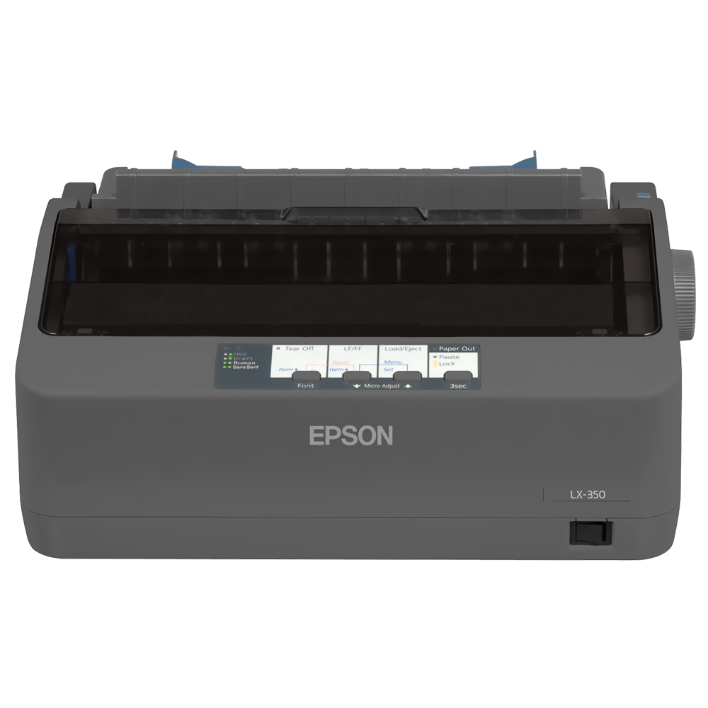 Impressora Matricial Epson LX-350 / Bivolt - Preto