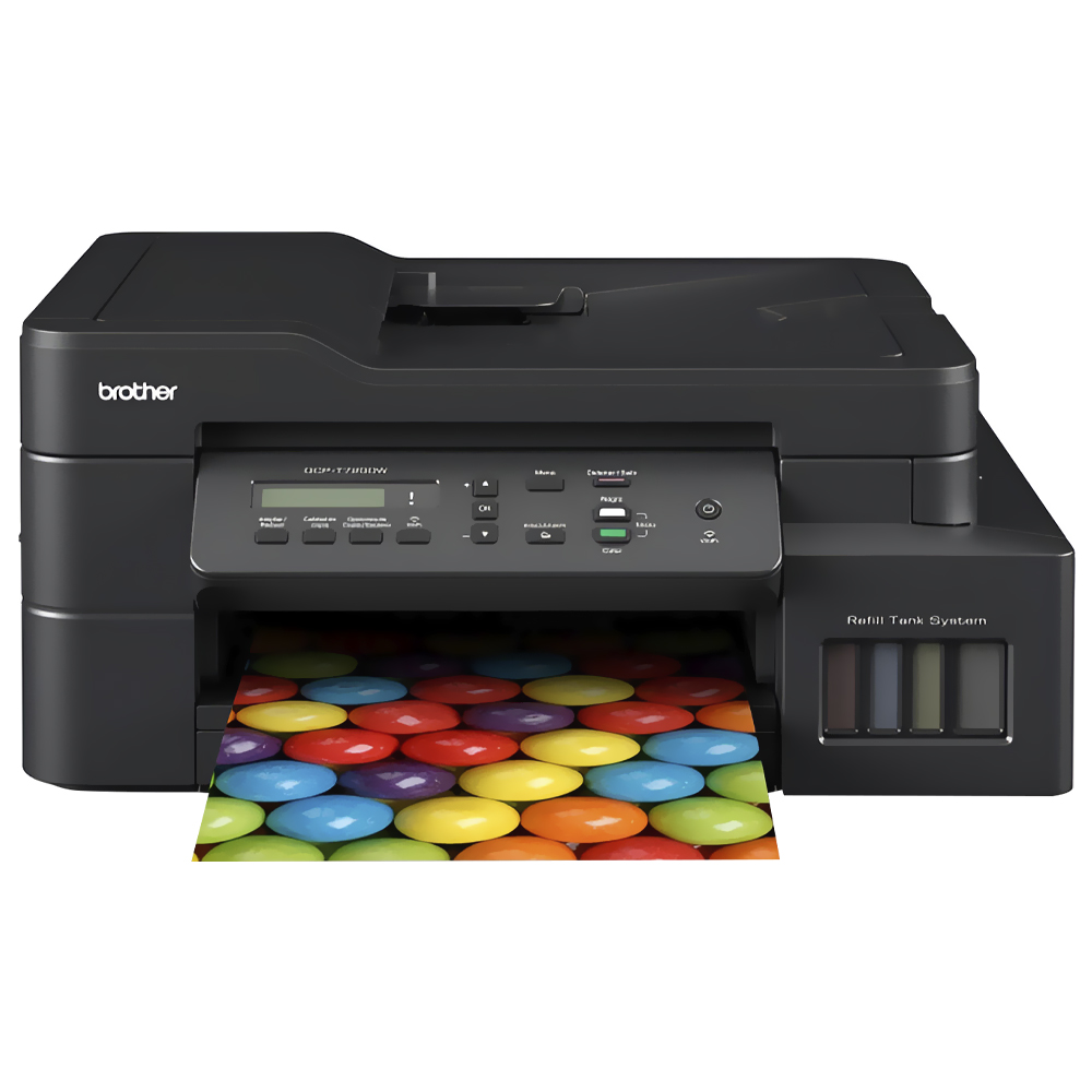 Impressora Multifuncional Brother DCP-T720DW Color Wifi / 220V - Preto