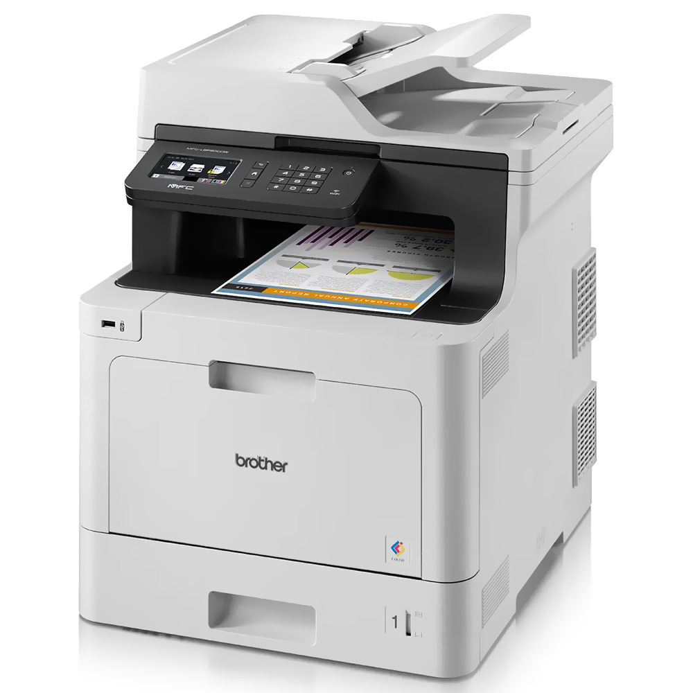 Impressora Multifuncional Brother Laser MFC-L8900CDW Wifi / 220V - Branco