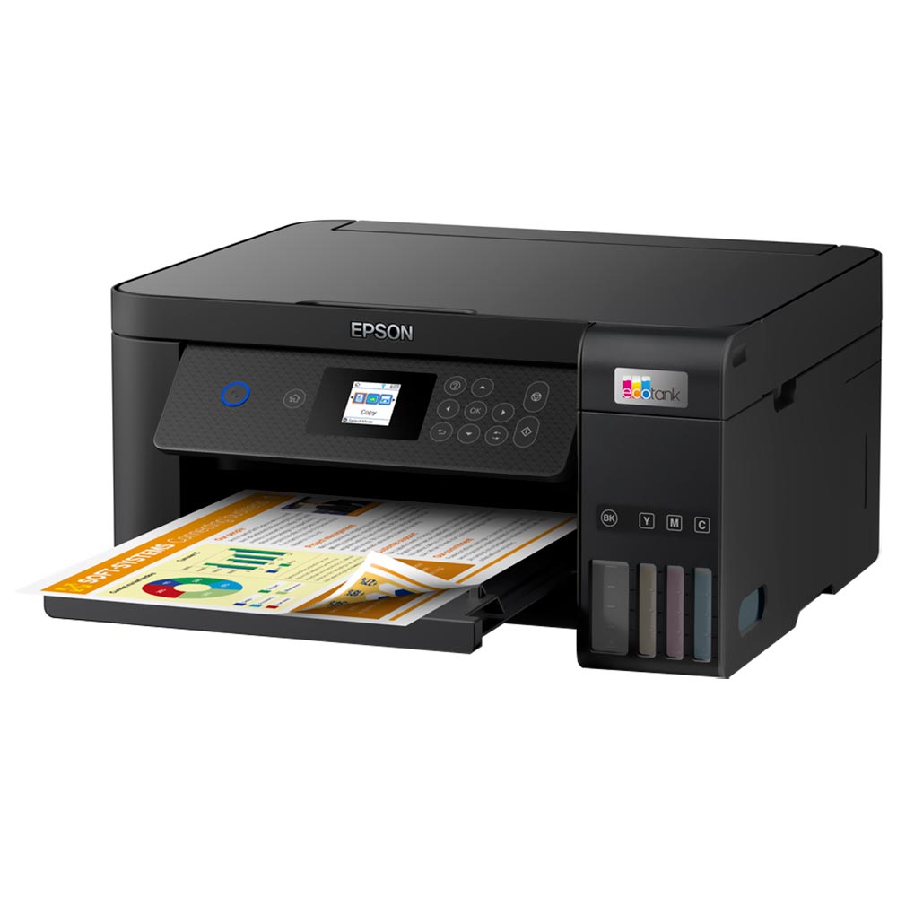 Impressora Multifuncional Epson EcoTank L4260 Wi-Fi / Bivolt - Preto 