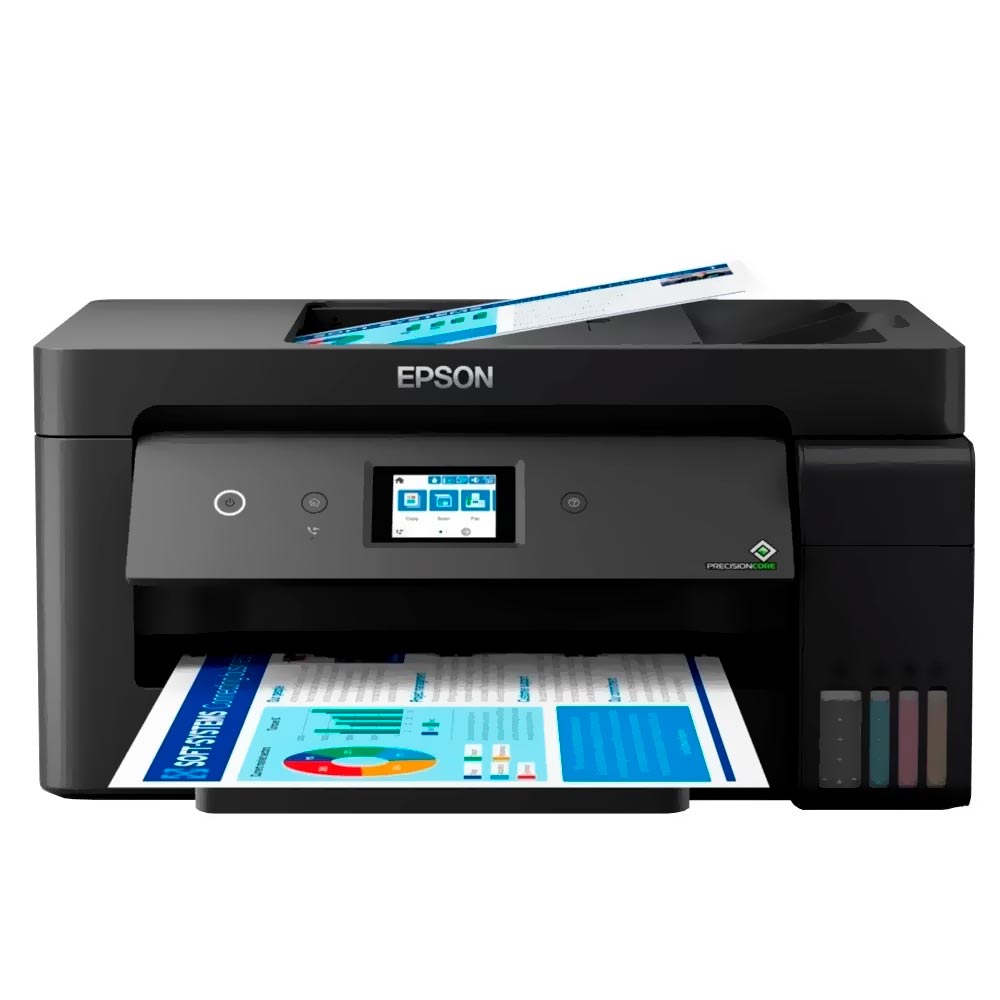 Impressora Multifuncional Epson L14150 EcoTank Wifi / Bivolt - Preto