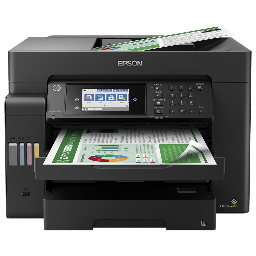 Impressora Multifuncional Epson L15150 EcoTank Wifi / Bivolt - Preto