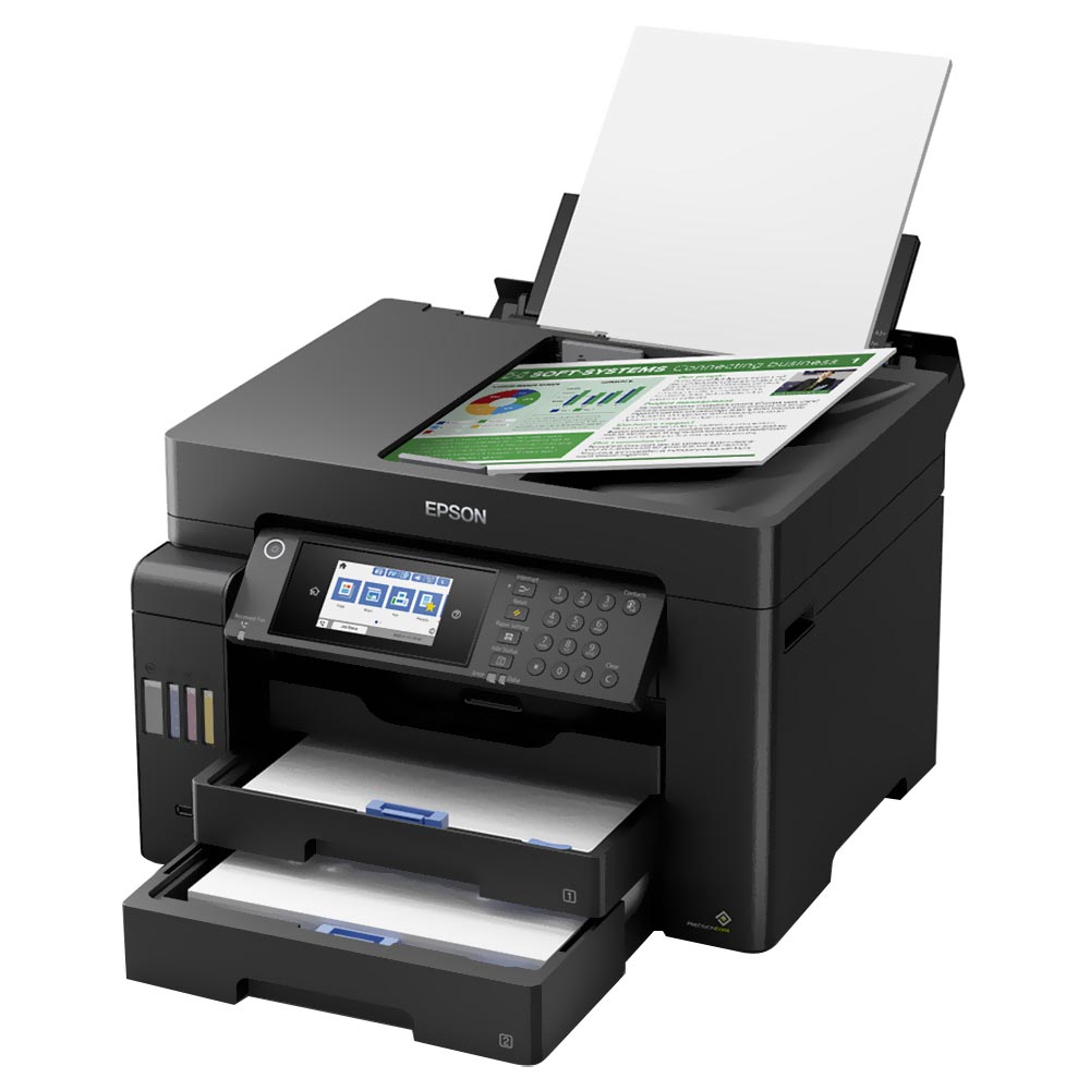Impressora Multifuncional Epson L15150 EcoTank Wifi / Bivolt - Preto