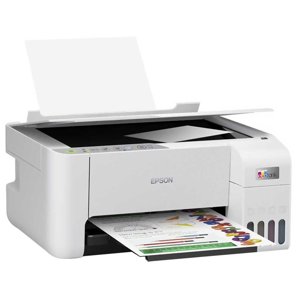 Impressora Multifuncional Epson L3256 EcoTank Wifi / Bivolt - Branco