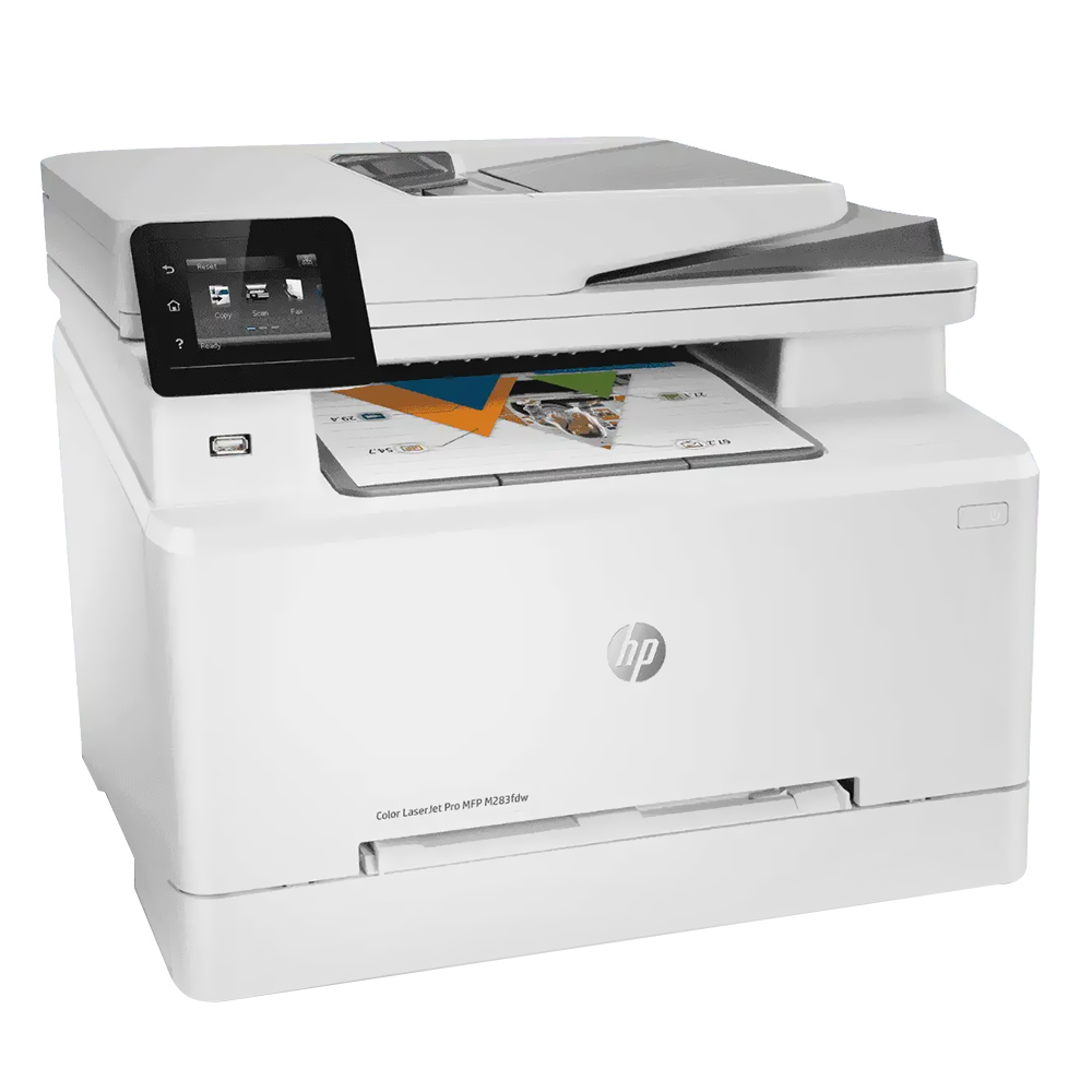 Impressora Multifuncional HP LaserJet Pro M283FDW Wifi / 220V - Branco