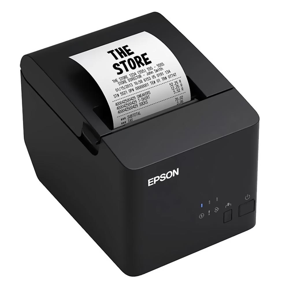 Impressora Térmica Epson TM-T20IIIL-001 Bivolt - Preto 