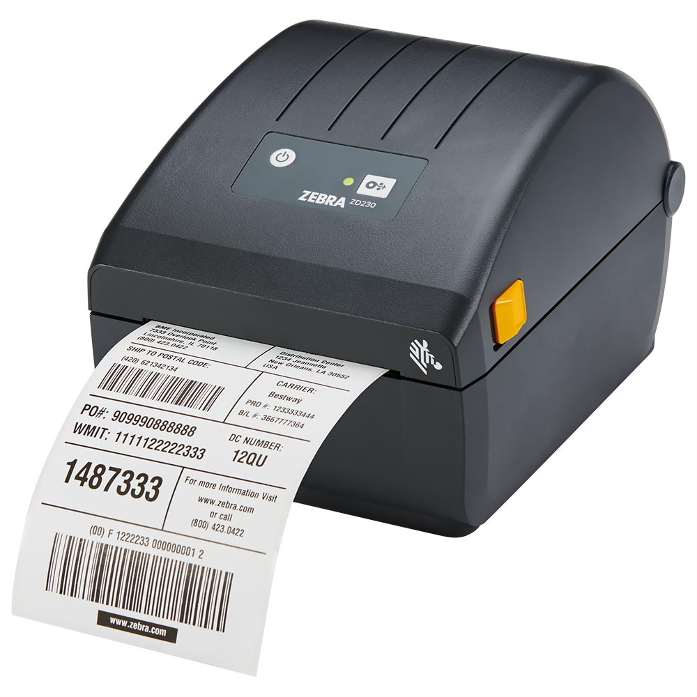 Impressora Térmica Zebra ZD230D Bivolt - Preto