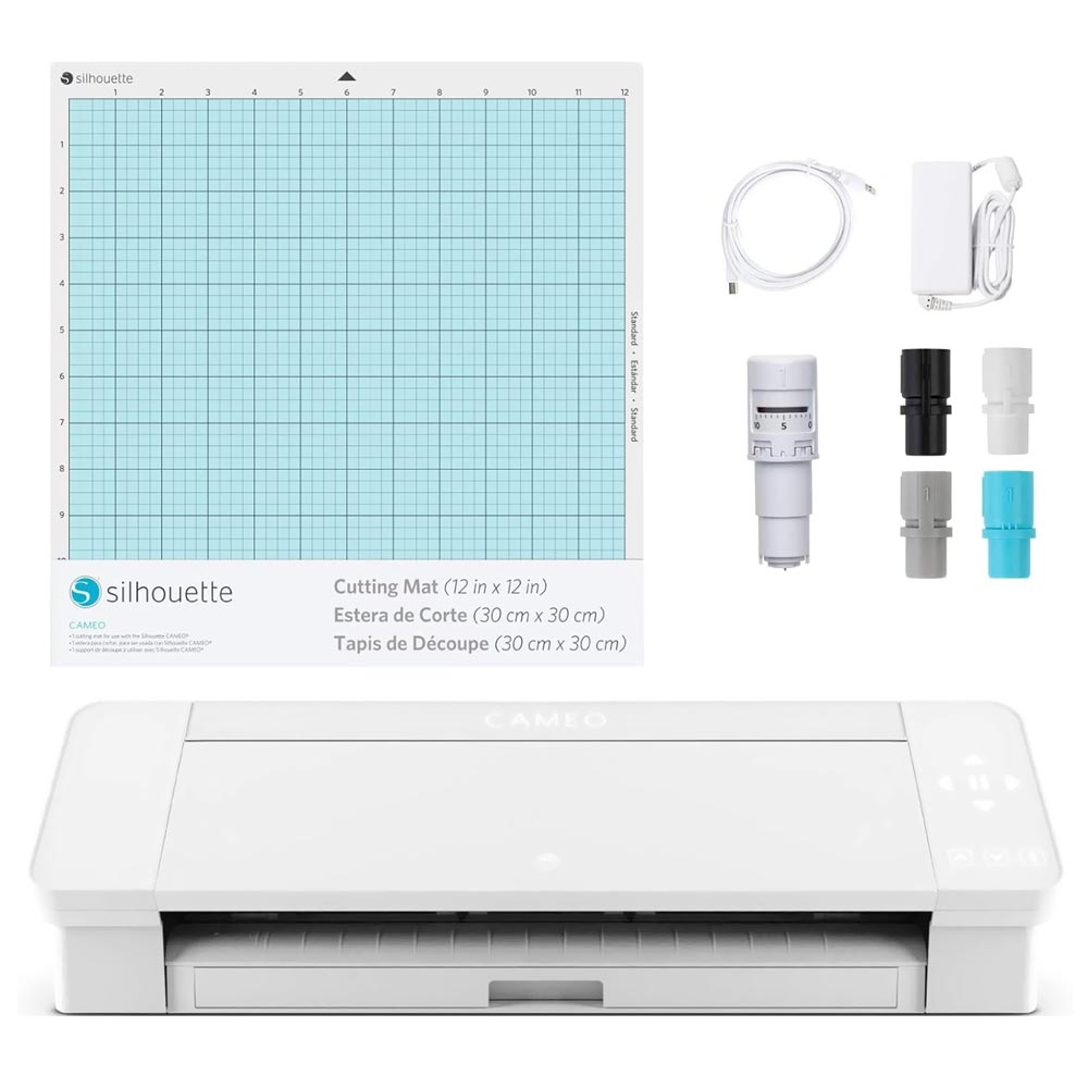 Máquina de Corte Silhouette Cameo 4 4T Bivolt - Branco 