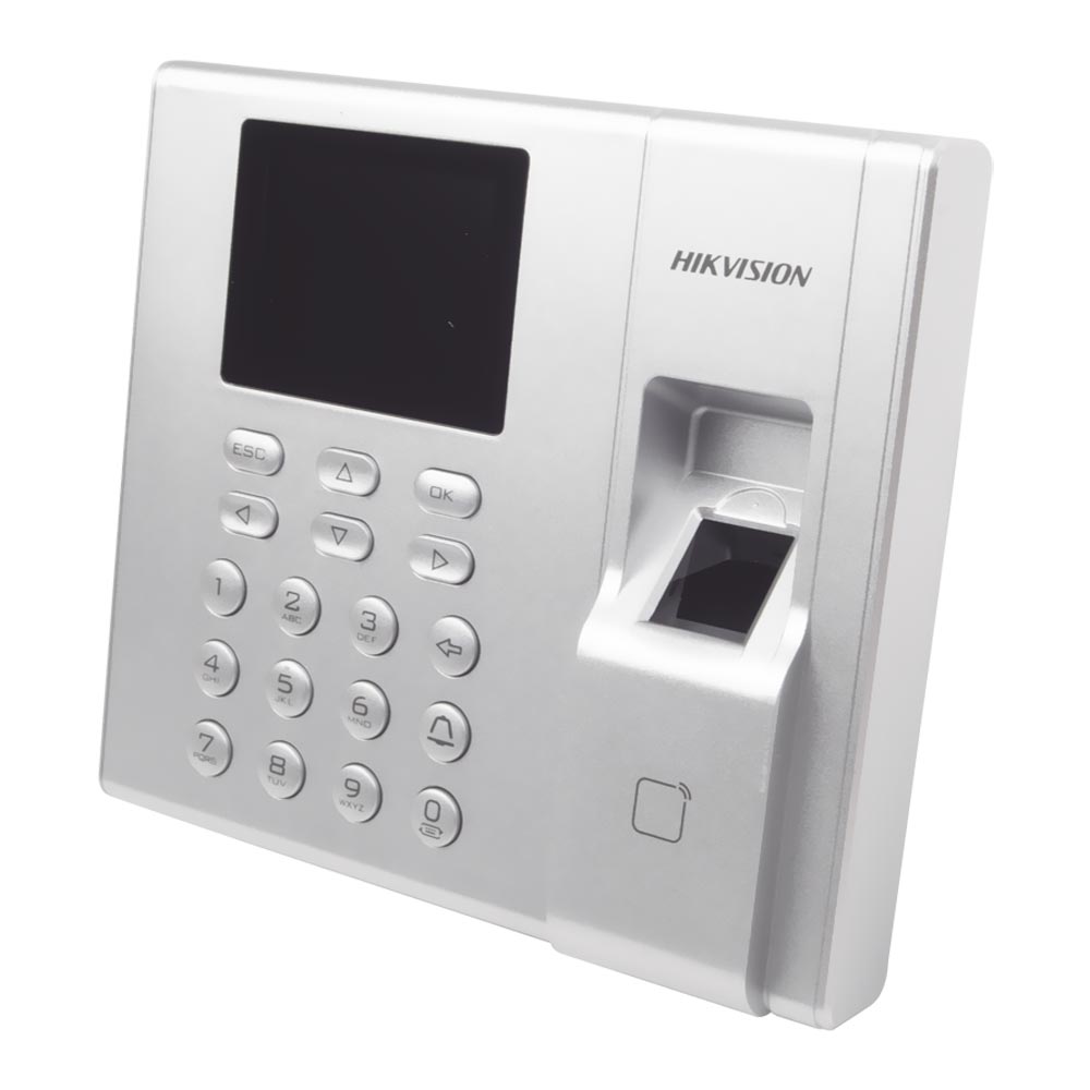 Leitor Biométrico Digital Hikvision DS-K1T8003EF - Prata
