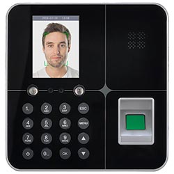 Leitor Biométrico Digital Satellite A-FA34 Facial - Preto / Prata