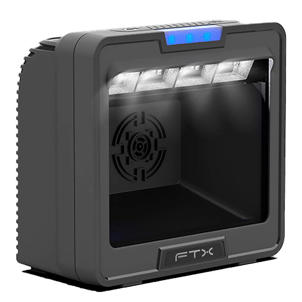 Leitor de Código de Barras FTX GT-9800B 2D / USB - Preto