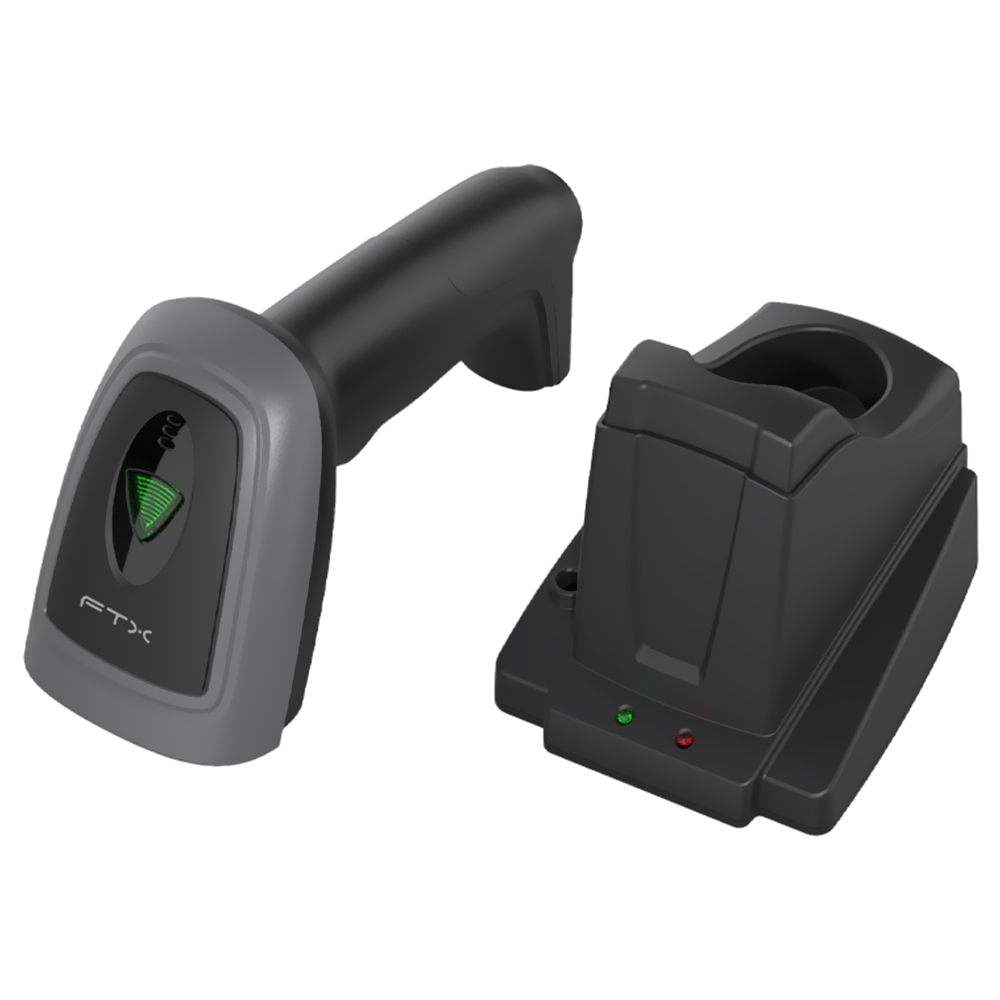 Leitor de Código de Barras FTX LC123BH5 2D / Bluetooth / USB - Preto