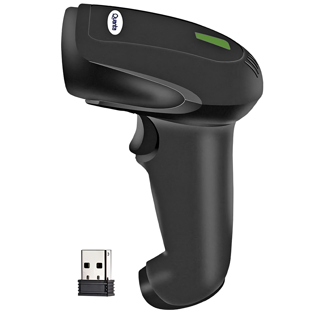 Leitor de Código de Barras Quanta QTLCB100BT Wireless - Preto