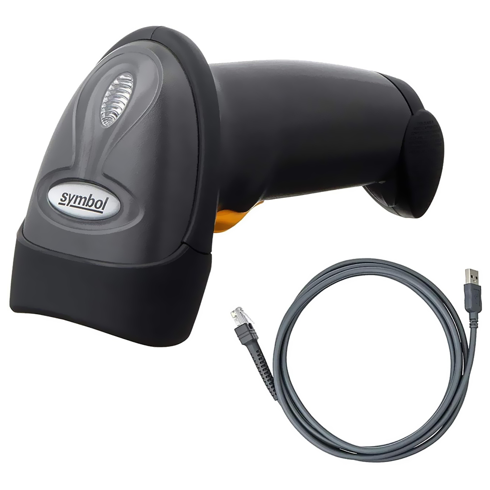 Leitor de Código de Barras Symbol LS2208 1D / USB - Preto