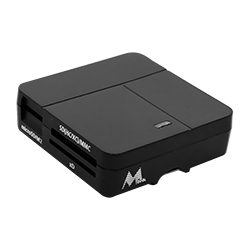 Leitor de Cartão Mtek R-121BP USB 2.0 CF / SD / SDHC / XC / MMC / M2 - Preto