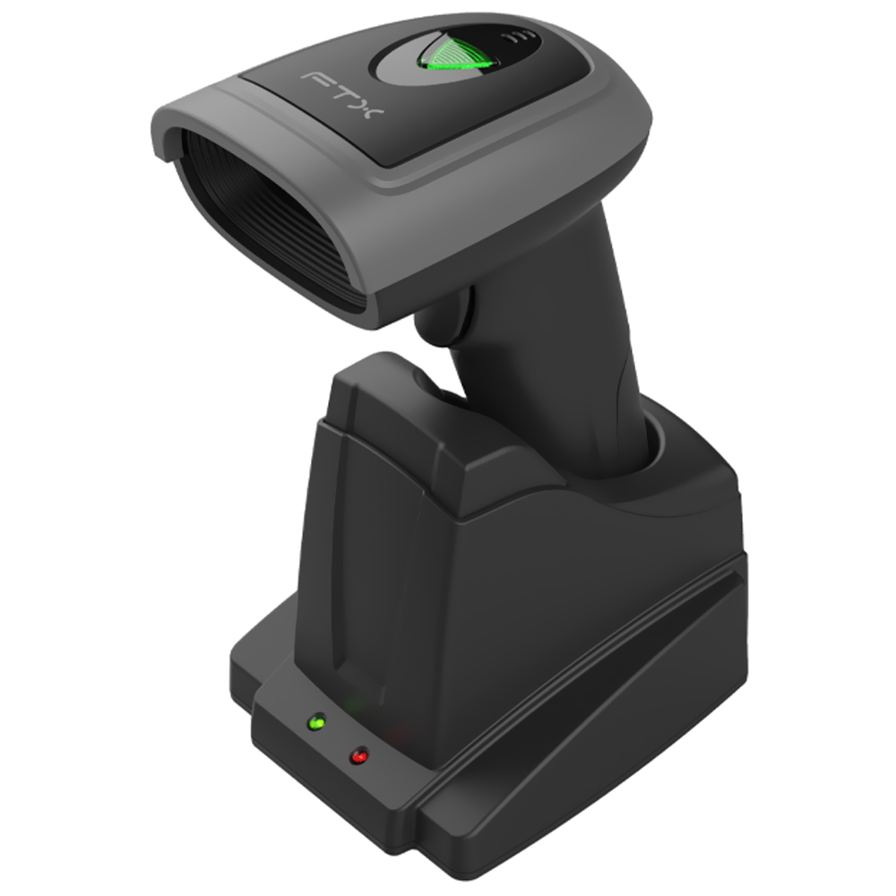 Leitor de Código de Barras FTX LC123BH5 2D / Bluetooth / USB - Preto