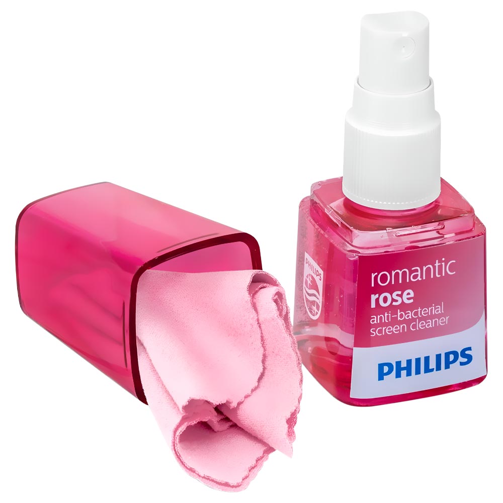 Limpador de Tela perfumado Philips SVC1119R/27 Romantic Rose - 40ML