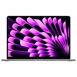 Apple MacBook Air MC9D4HN/A A3114 M3 Octa Core Tela Retina 15.3" / 16GB de RAM / 256GB SSD - Space Gray (2024)