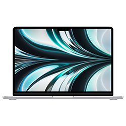 Apple MacBook Air MLXY3LL/A A2681 M2 Octa Core Tela Retina 13.6" / 8GB de RAM / 256GB SSD - Silver