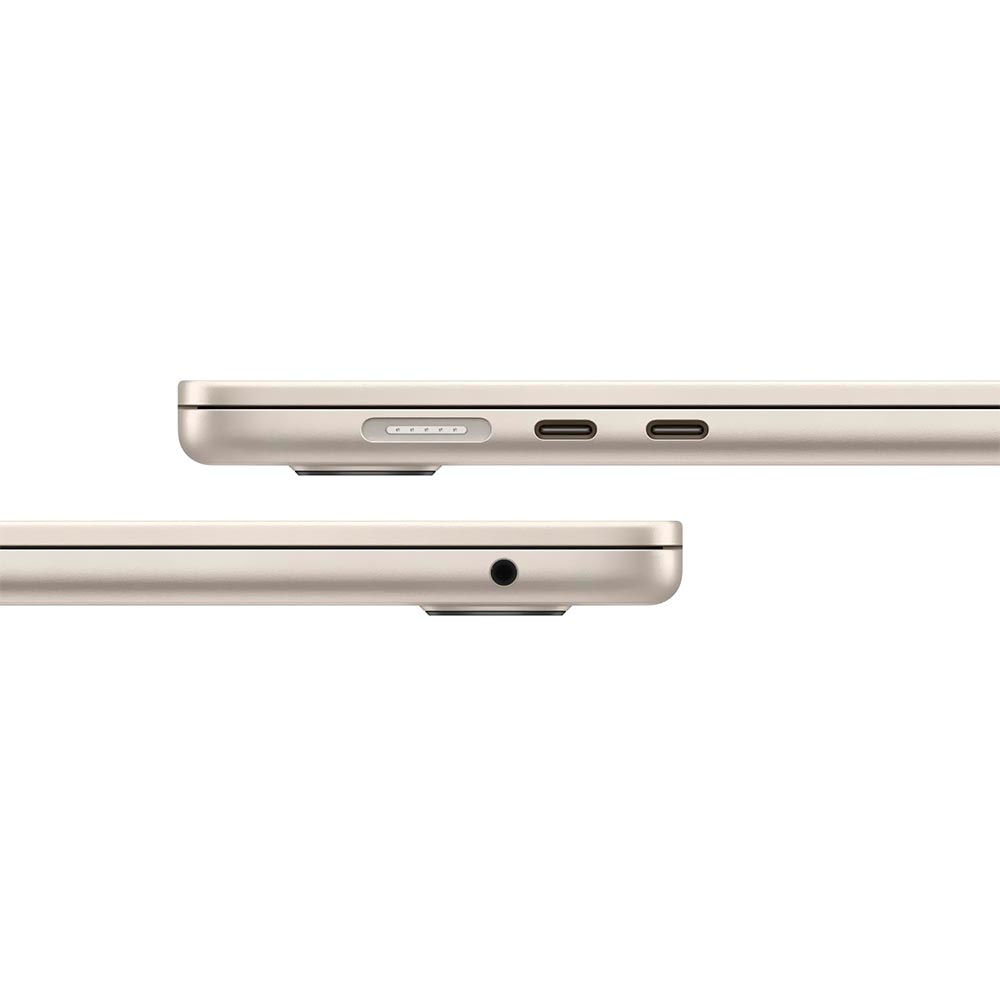 Apple MacBook Air MRXT3LL/A A3113 M3 Octa Core Tela Retina 13.6" / 8GB de RAM / 256GB SSD - Starlight (2024)