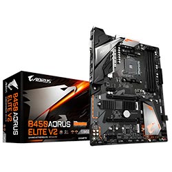 MB AM4 GIGABYTE B450 AORUS ELITE V2 M.2/DDR4/DVI/HDMI/USB3.1/GLAN/SOM - RECONDICIONADO