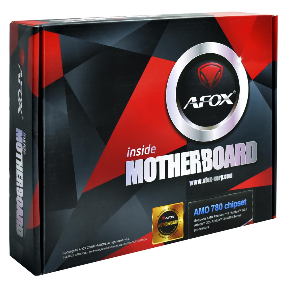 Placa Mãe AFOX A78-MAD3 Socket AM3 / VGA / DDR3