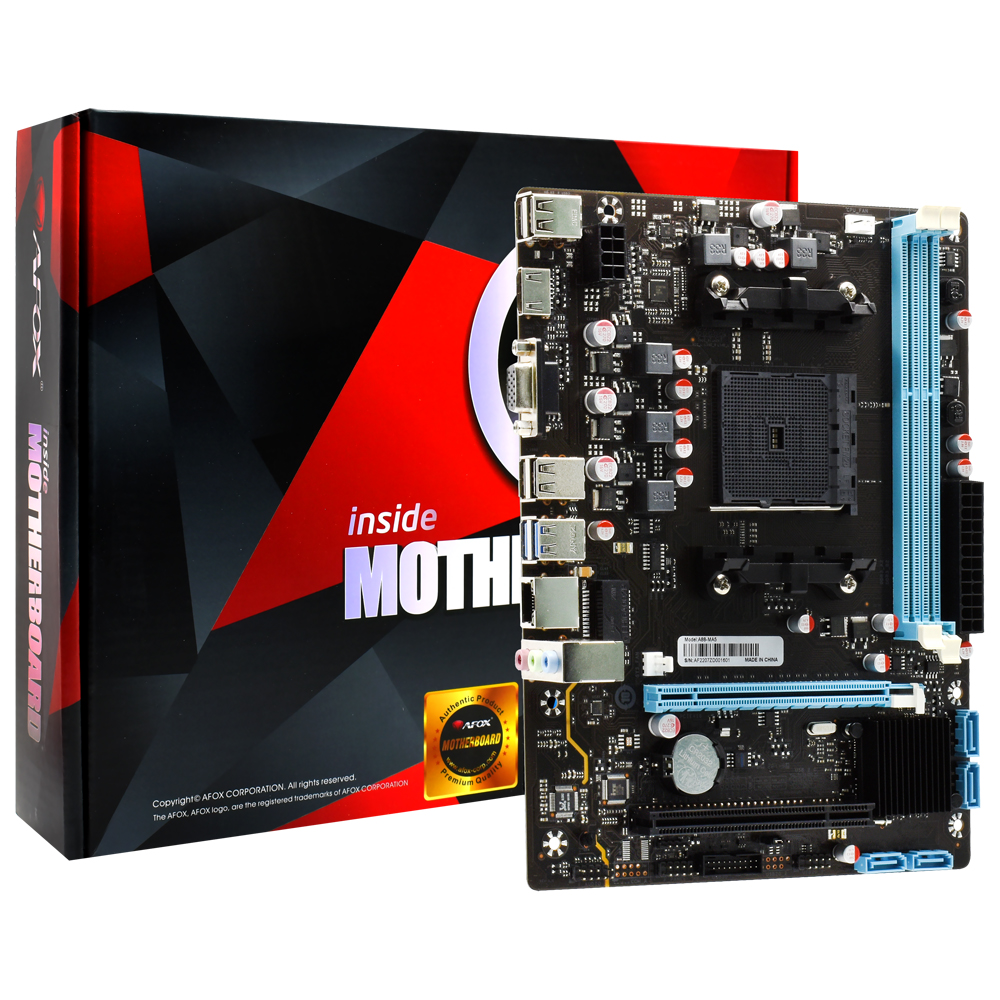 Placa Mãe AFOX A88-MA5 Socket FM2+ / VGA / DDR3