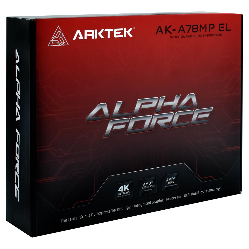 Placa Mãe Arktek AK-A78MP EL Socket AM3+ / VGA / DDR3