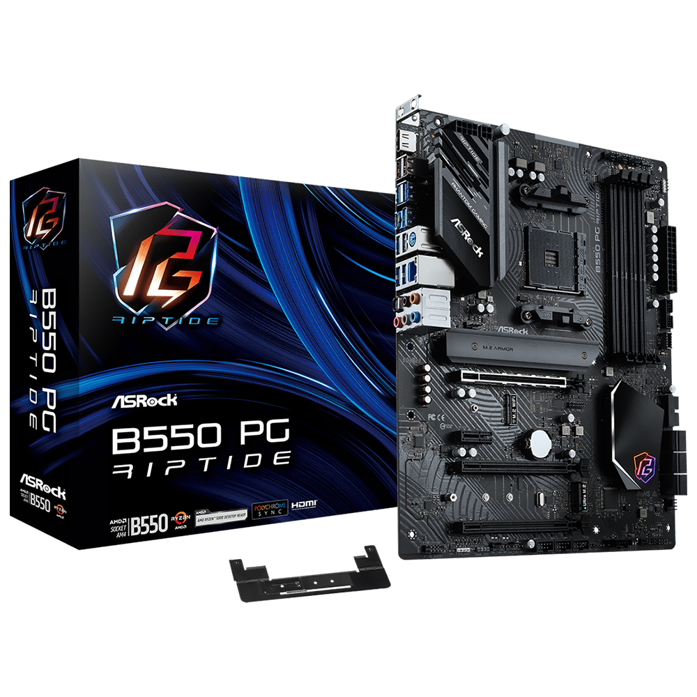 Placa Mãe ASRock B550 PG Riotide Socket AM4 / DDR4