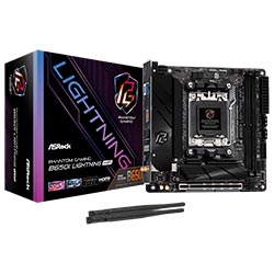 Placa Mãe ASRock B650I Lightning Wi-Fi Socket AM5 / DDR5