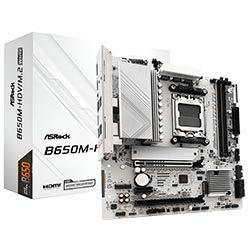 Placa Mãe ASRock B650M-HDV/M.2 White Socket AM5 / DDR5