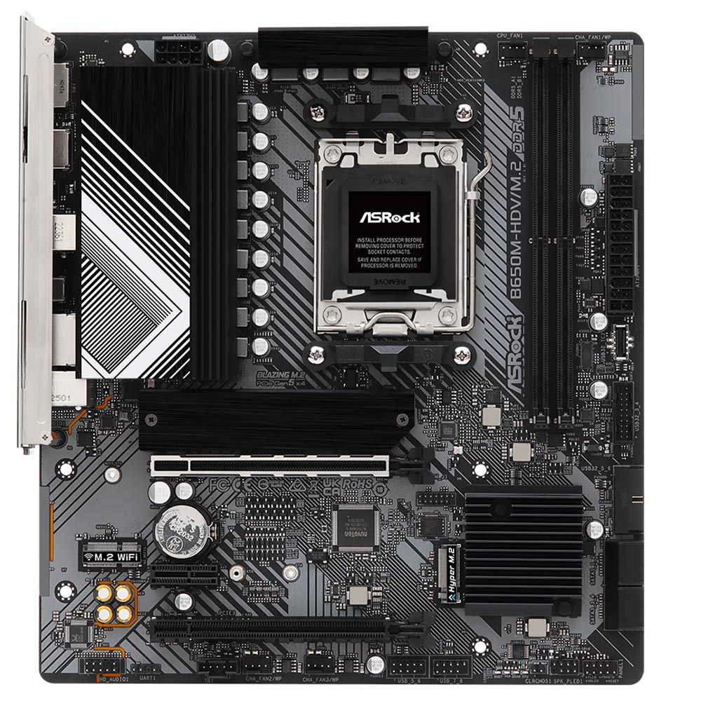 Placa Mãe ASRock B650M-HDVM.2 Socket AM5 / DDR5