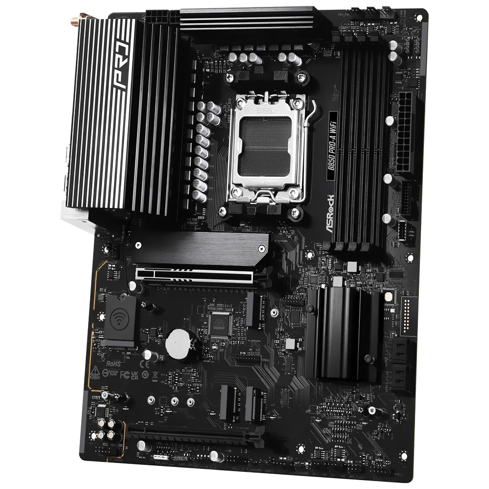 Placa Mãe ASRock B850 PRO-A Wi-Fi Socket AM5 / DDR5