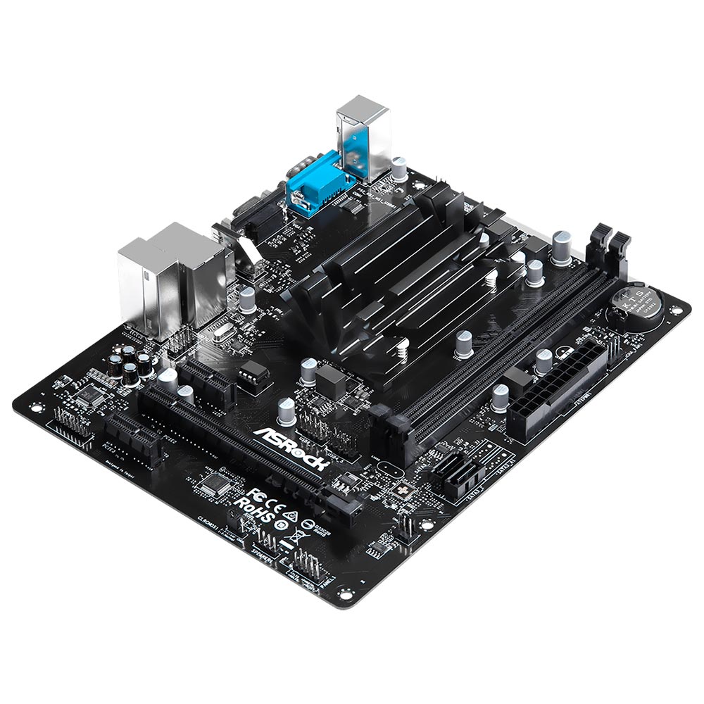 Placa Mãe ASRock QC6000M + CPU AMD E2-6110 VGA / DDR3